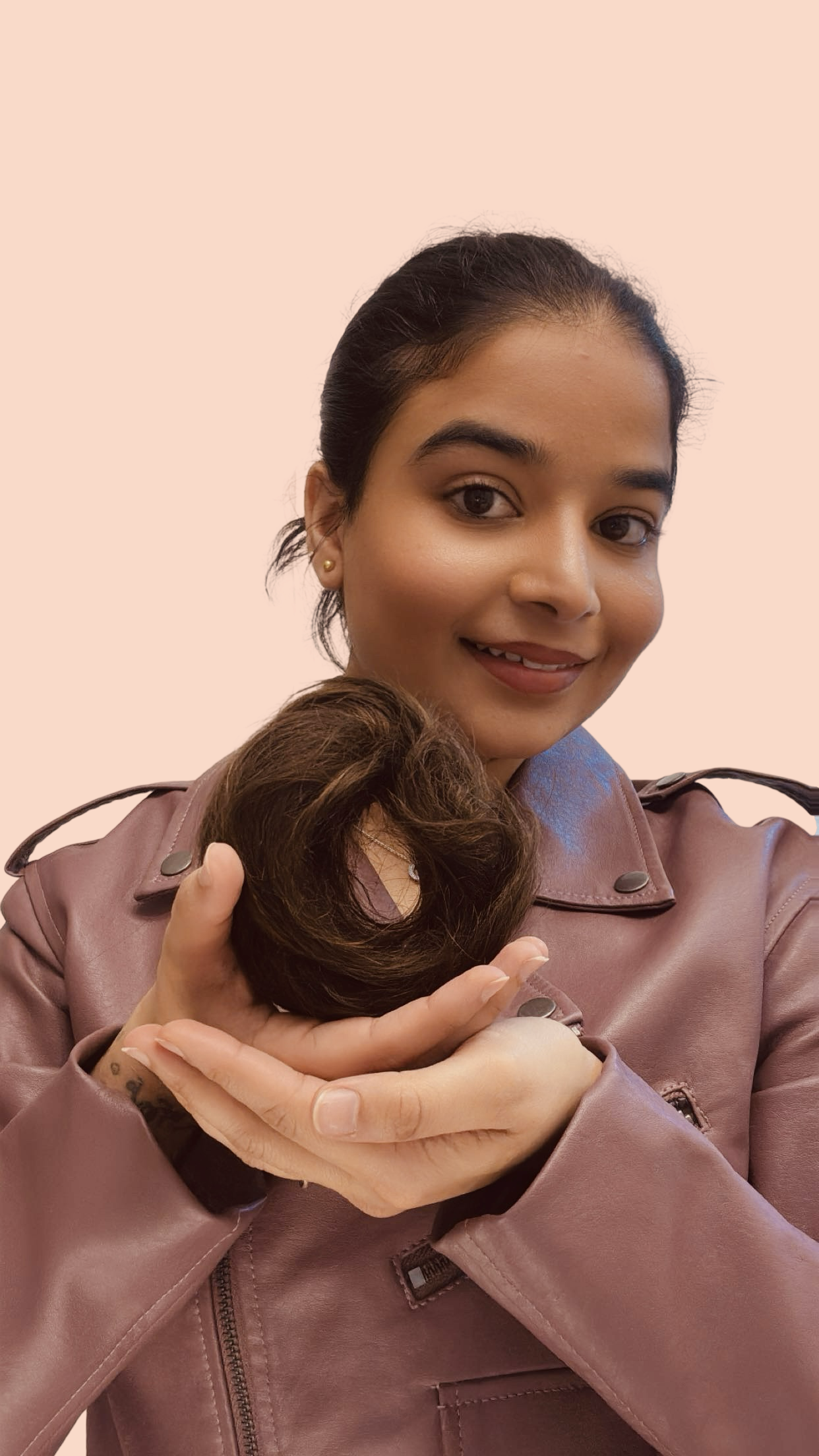 Human Hair Donut Scrunchie | Hairstoriesbyus