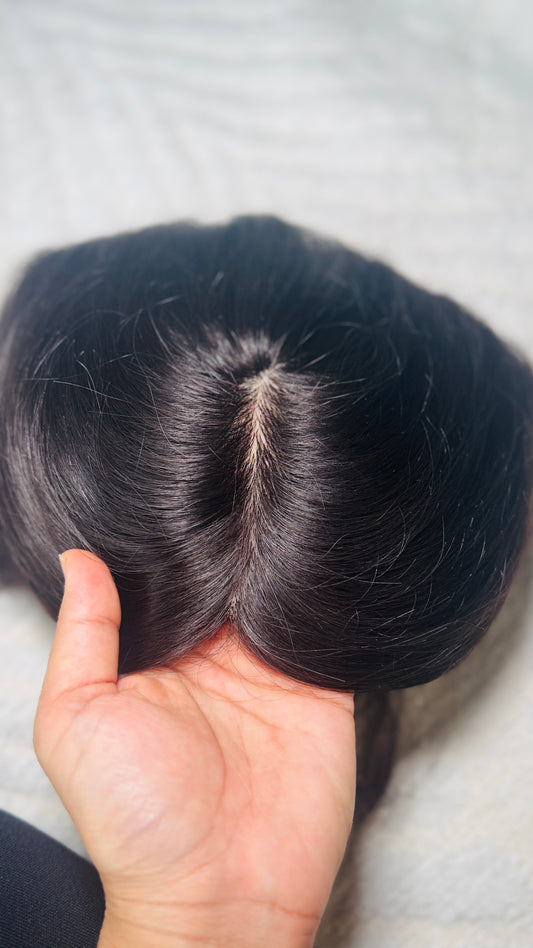 5*3 Silk Base Hair Topper | Hairstoriesbyus