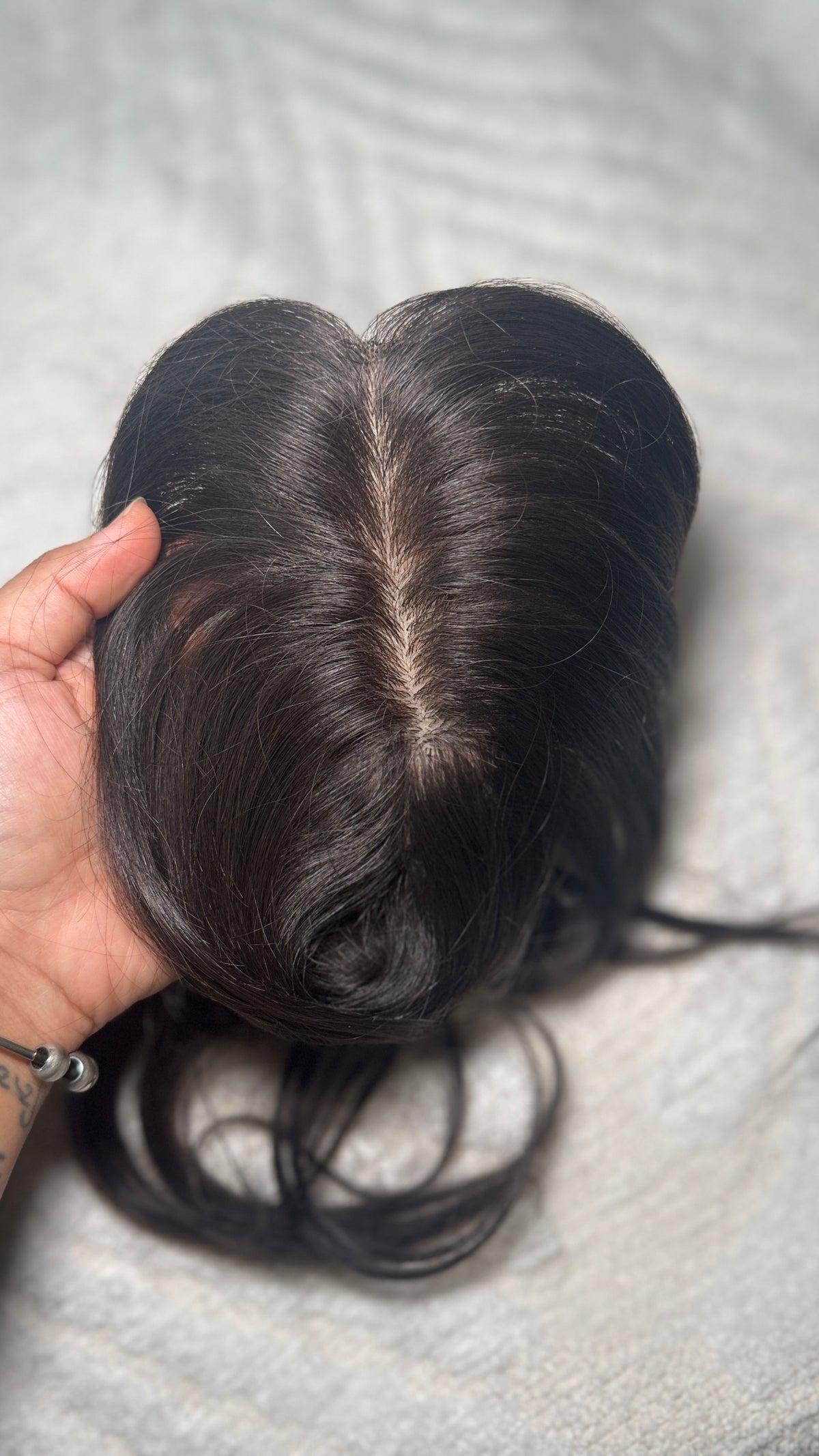 5*3 Silk Base Hair Topper | Hairstoriesbyus