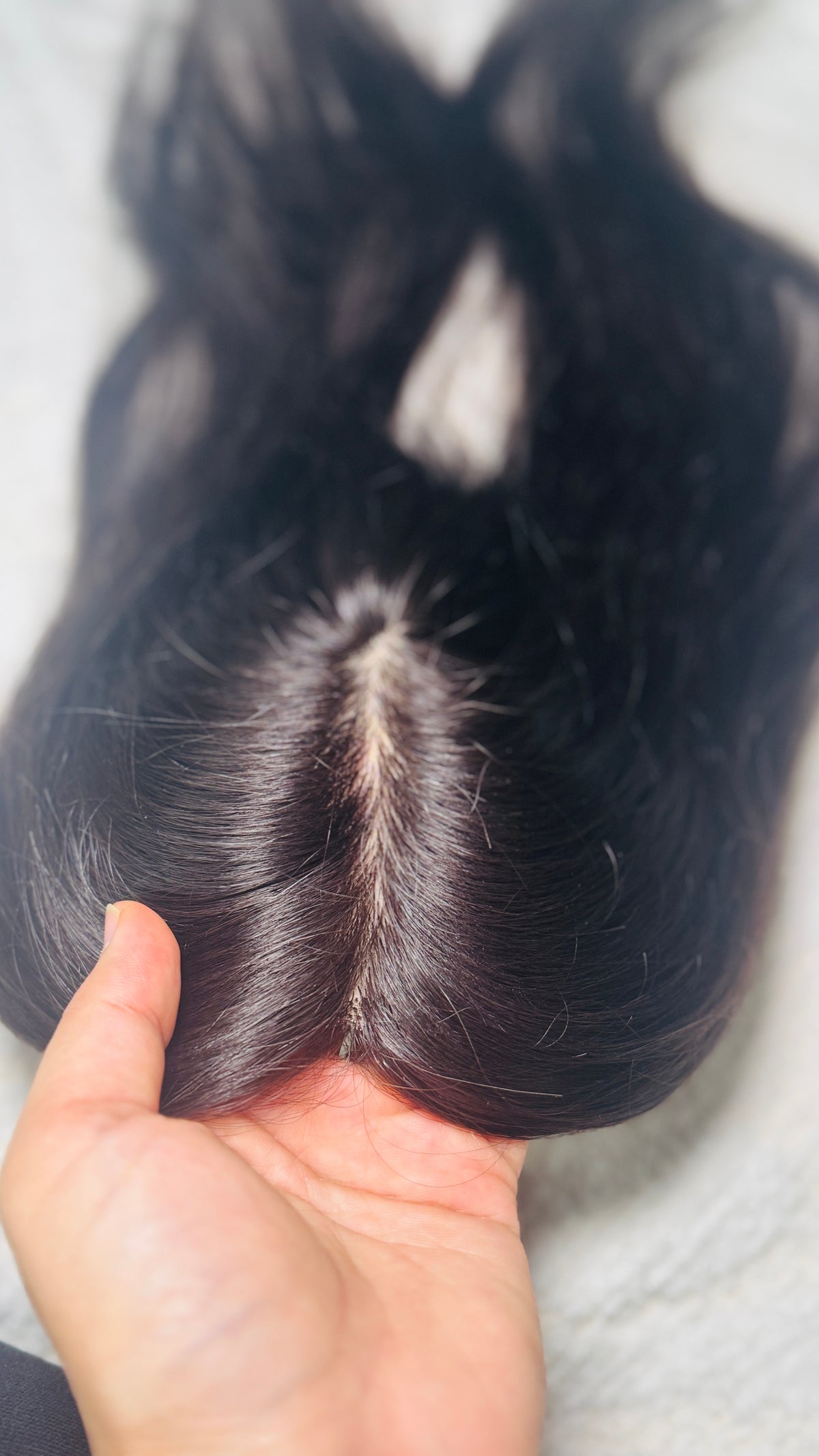 5*3 Silk Base Hair Topper | Hairstoriesbyus
