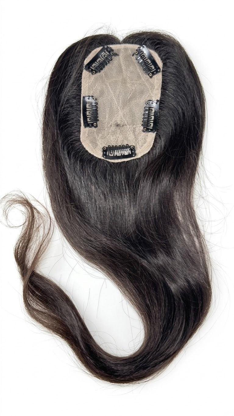5*3 Silk Base Hair Topper | Hairstoriesbyus