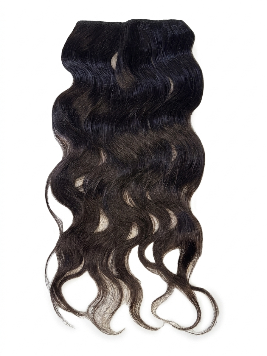 Premium Wavy Halo Hair Extension | Hairstoriesbyus
