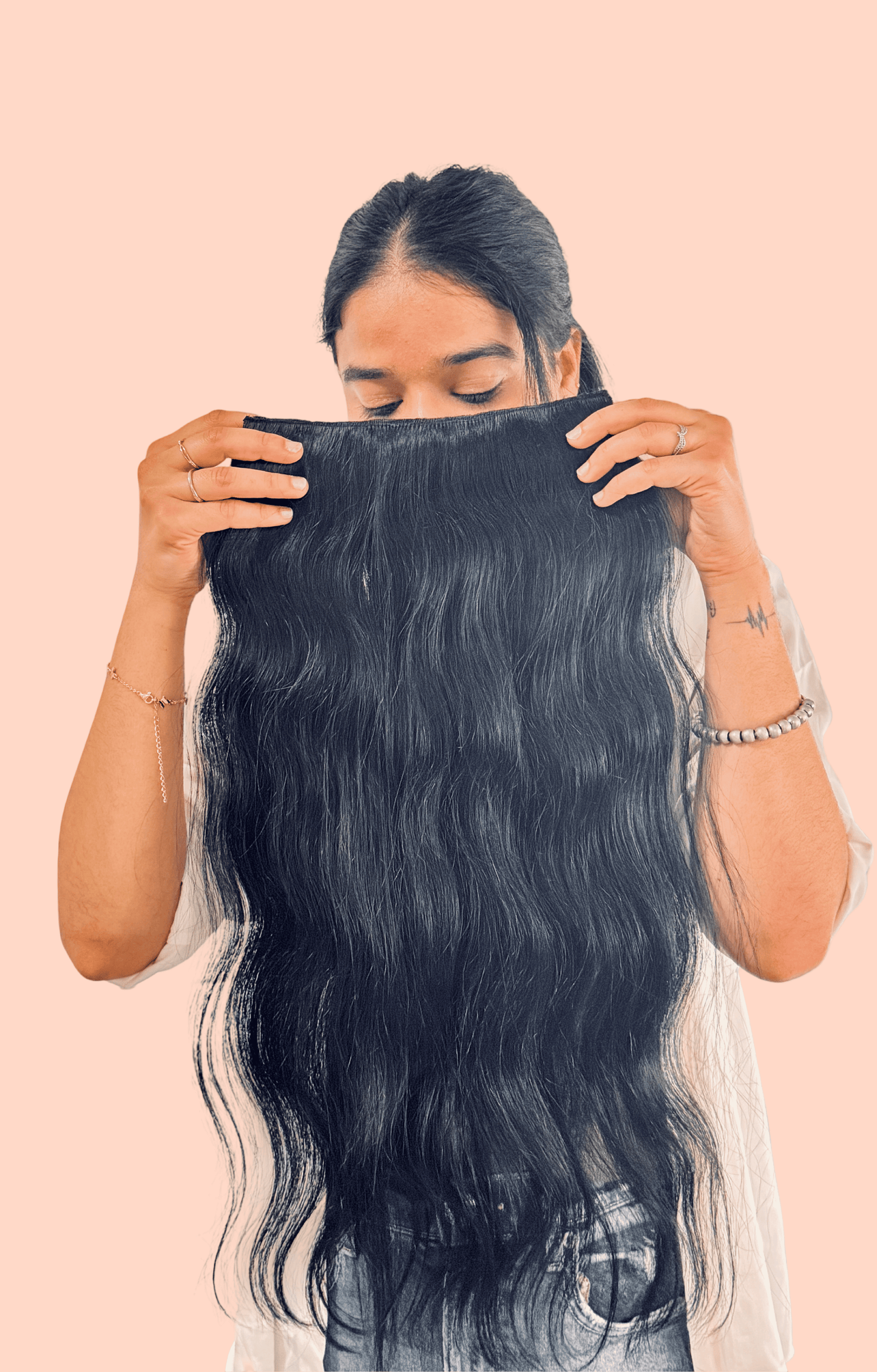 5 Pin Wavy Halo - One Set Volumizer | Hairstoriesbyus