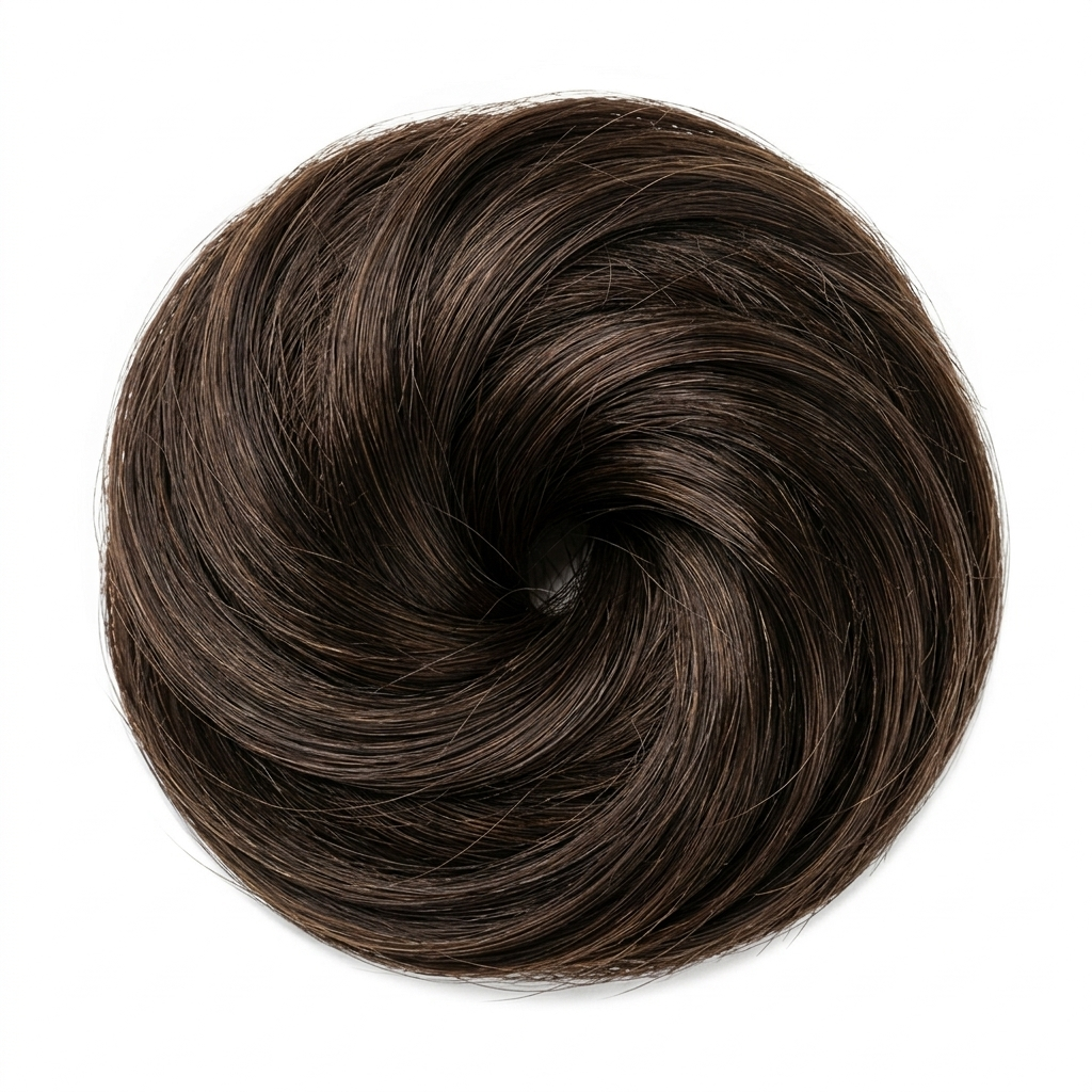 Human Hair Donut Scrunchie | Hairstoriesbyus